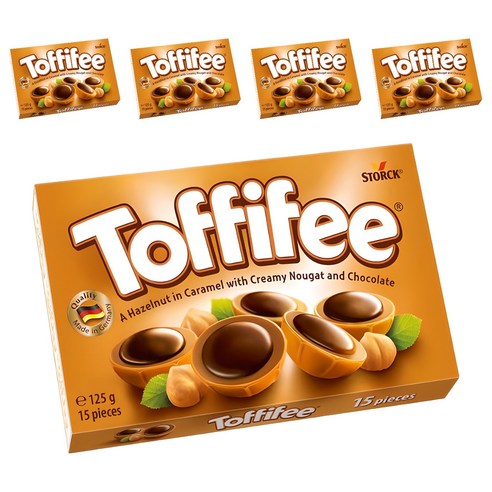 토피피 초콜릿, 125g, 5개