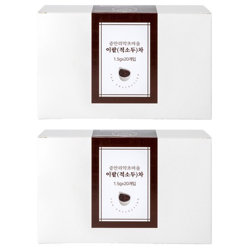 증안리약초마을 적소두 이팥차, 1.5g, 20개입, 2개