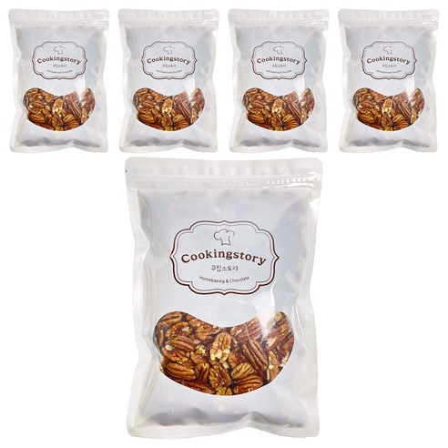 쿠킹스토리 피칸 반태, 300g, 5개