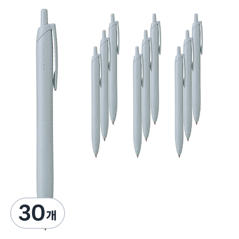 미쓰비시 제트스트림 볼펜 0.7mm SXN-LS, 라이트블루, 30개