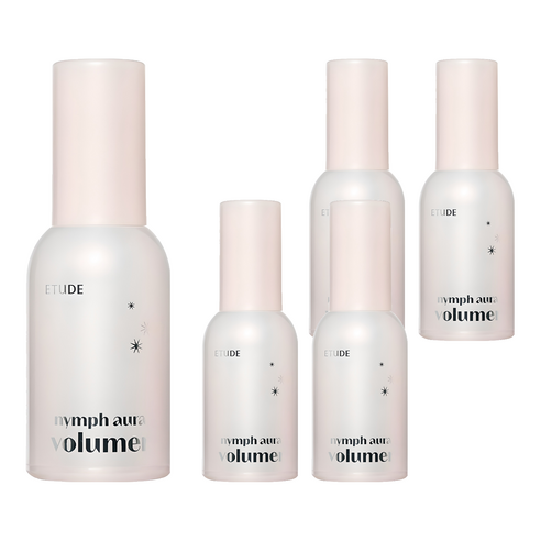 에뛰드 님프 광채 볼류머 메이크업 베이스 24g, 투명한 물 광채, 5개