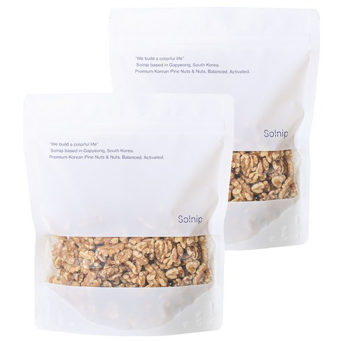 솔닙 고소한 풍미 가득 미국산 호두, 350g, 2개