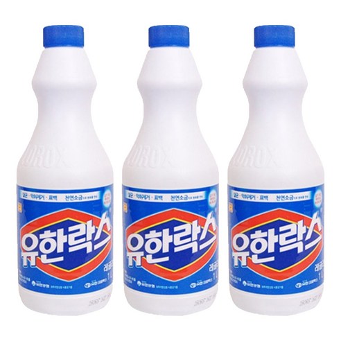 유한락스 레귤러, 1L, 3개