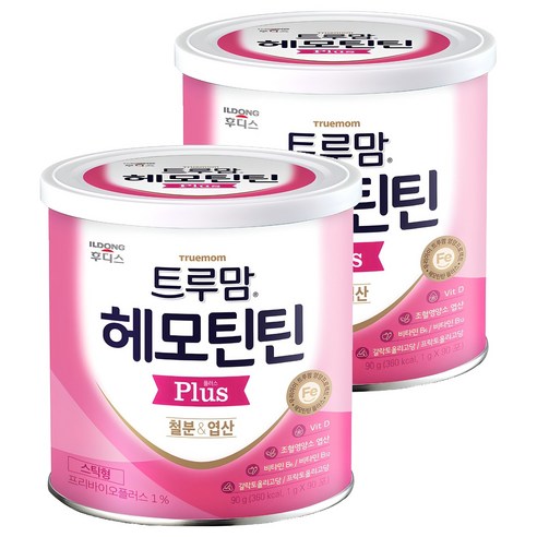 일동후디스 트루맘 헤모틴틴 플러스 유아 철분, 90g, 2개