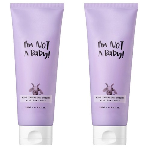 아임낫어베이비 아동용 고트밀크 인텐시브 로션, 150ml, 2개