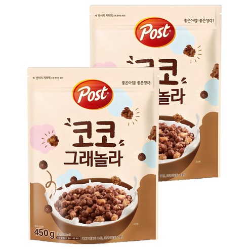포스트 코코 그래놀라, 450g, 2개