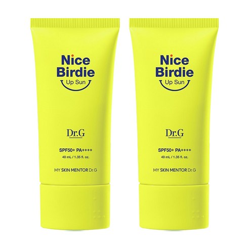 닥터지 나이스 버디 업 선 SPF50+ PA++++, 2개, 40ml