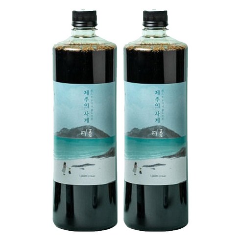 위드오 오가닉 콜드브루 제주의 사계 여름 더치커피, 1L, 1개입, 2개