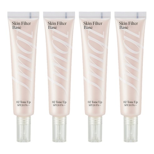 더페이스샵 에프엠지티 스킨 필터 베이스 CC 크림 SPF20 PA++, 02 톤업, 35ml, 4개