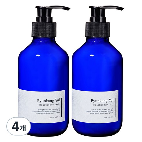 편강율 블루라벨 아토 로션, 500ml, 4개