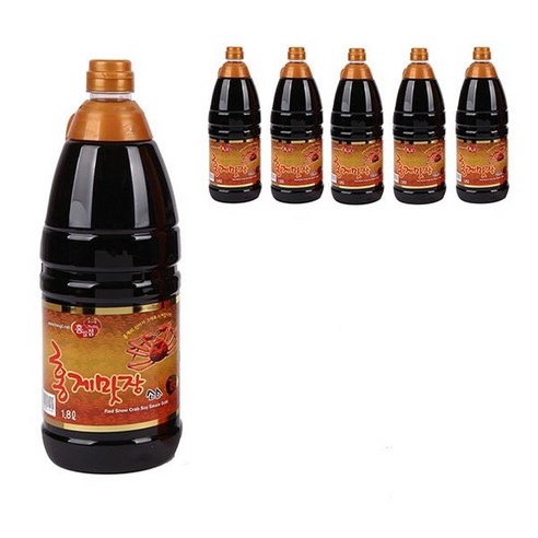 홍일점 홍게맛장 소스 골드, 6개, 1.8L