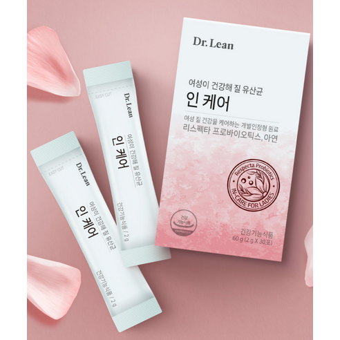 닥터린 질 건강 유산균 리스펙타 인케어, 60g, 1개