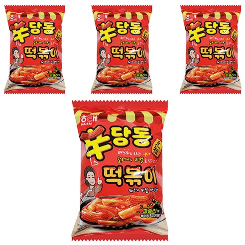 해태제과 신당동떡볶이, 110g, 4개