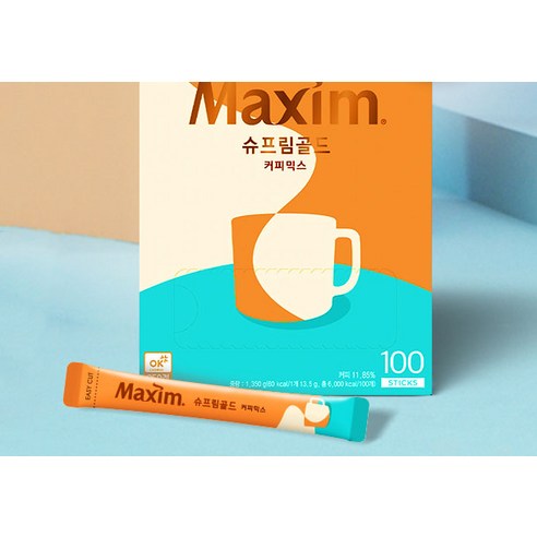 황홀한 라떼 한 잔이 선사하는 일상의 작은 사치, 맥심 슈프림 골드