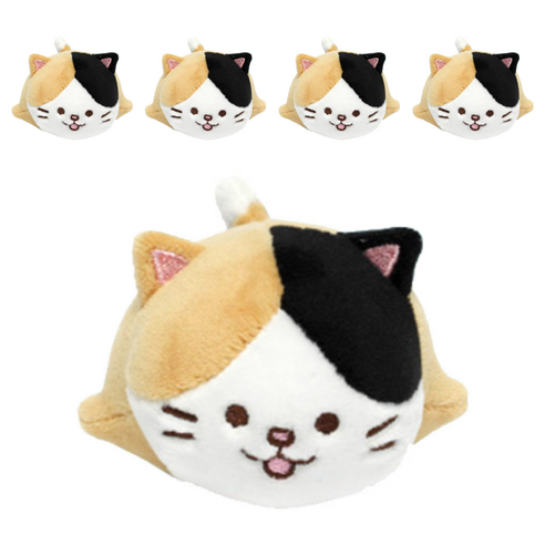 모찌타운 까망 인형스트레스볼 스퀴시 손장난감, 5개