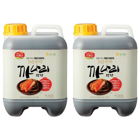 아름찬 국산 까나리액젓, 5kg, 2개