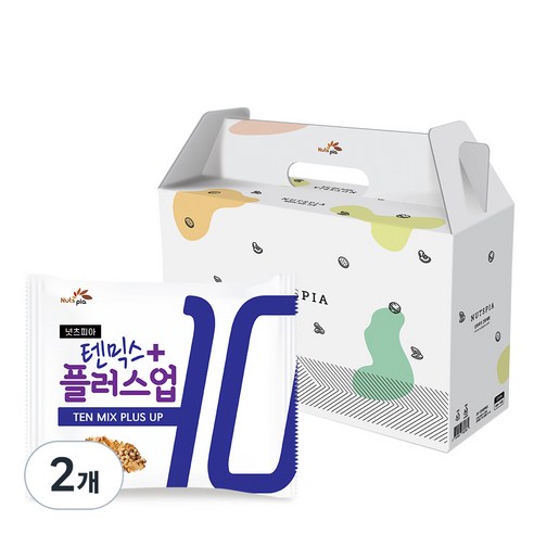 넛츠피아 텐믹스 플러스업 하루견과, 1kg, 2개