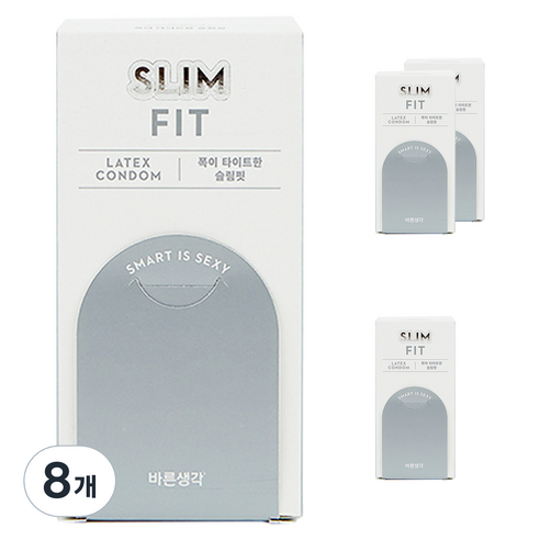 바른생각 슬림슈트핏, 12개입, 8개