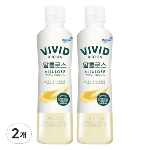 비비드키친 알룰로스 2p, 510g, 4개