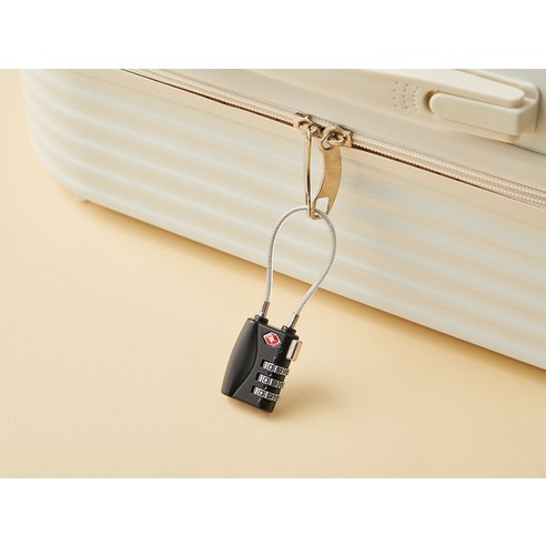 코멧 와이어 자물쇠로 짐 걱정 없이 떠나는 안전하고 즐거운 여행!