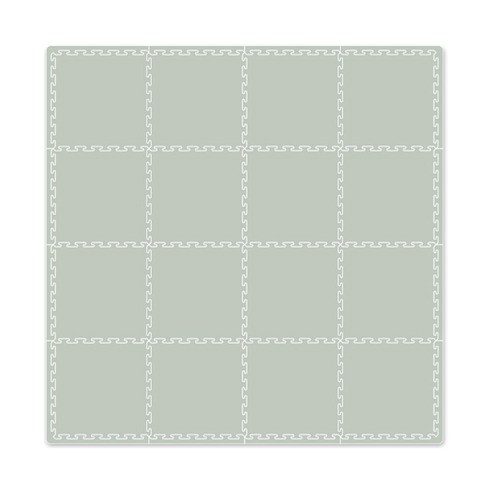유아용 오리지널 맘편한 매트 50 x 50 x 2.5 cm, 세이지 카키, 16개