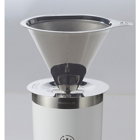 필터리스 이중망 구조로 풍부한 커피 향과 깊은 풍미를 경험하세요.