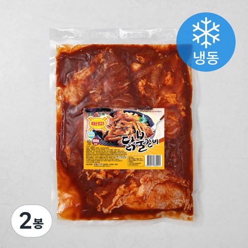 맛잽이식품 닭불갈비 (냉동), 900g, 2봉