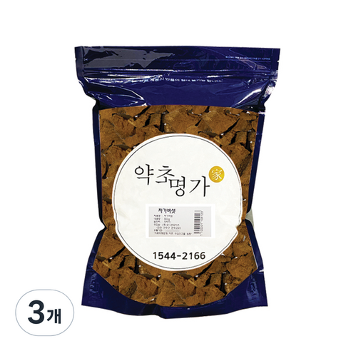 약초명가 차가버섯, 300g, 3개