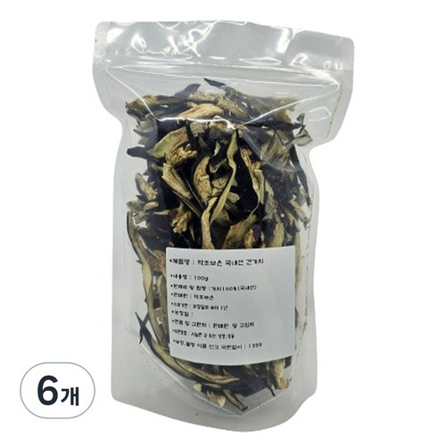 약초보은 건가지, 100g, 6개