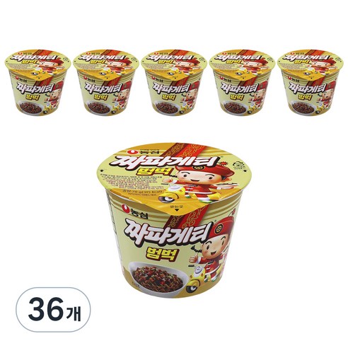 [SaleNOWㅣ인기상품] 농심 짜파게티 범벅 미니 컵라면: 간편하고 맛있는 점심 솔루션 [세일나우ㅣ추천상품]