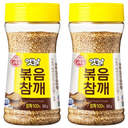 오뚜기 옛날 볶음참깨, 200g, 2개