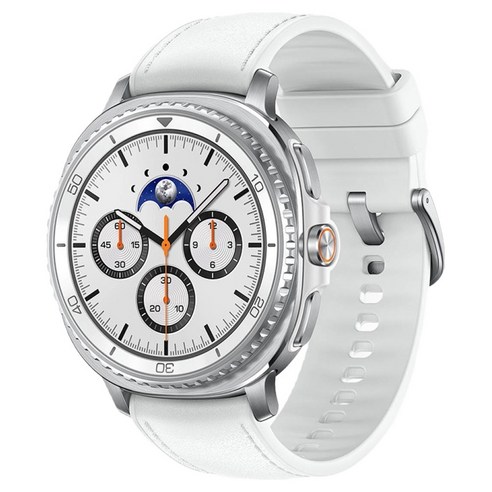 삼성전자 갤럭시워치 8 클래식 스마트워치 SM-L505N, 화이트, 46mm, GPS+Cellular