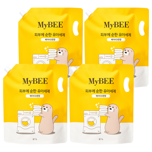 마이비 유아세제, 43% 할인으로 아기 피부를 위한 부드러운 선택!