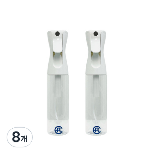 에어라파 분무기 300ml, 크리스탈화이트, 8개
