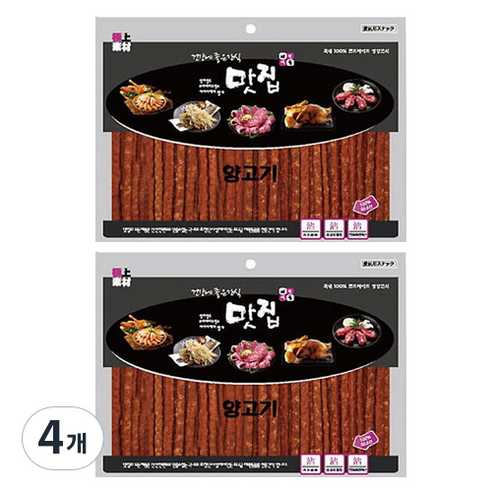 극상소재 반려동물 건강에좋은간식 맛집, 양고기, 360g, 4개