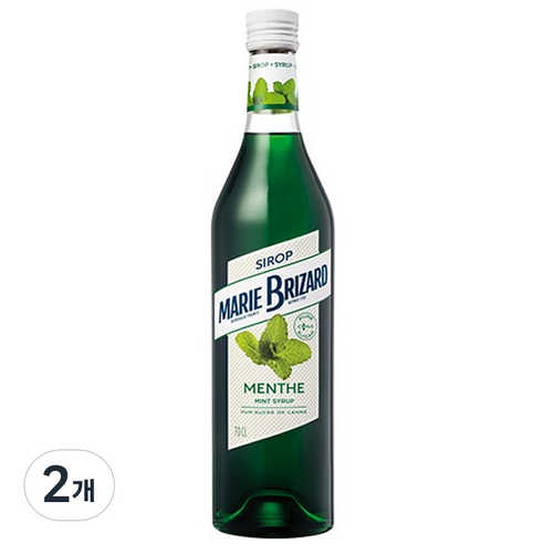 마리브리자드 민트 시럽, 700ml, 2개