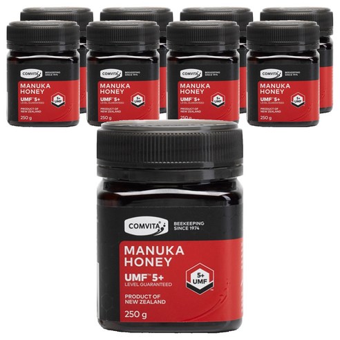 콤비타 UMF 5+ 마누카꿀, 250g, 9개