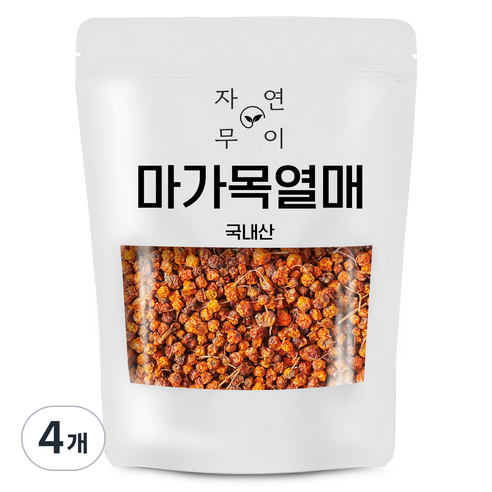 자연무이 마가목열매, 100g, 4개