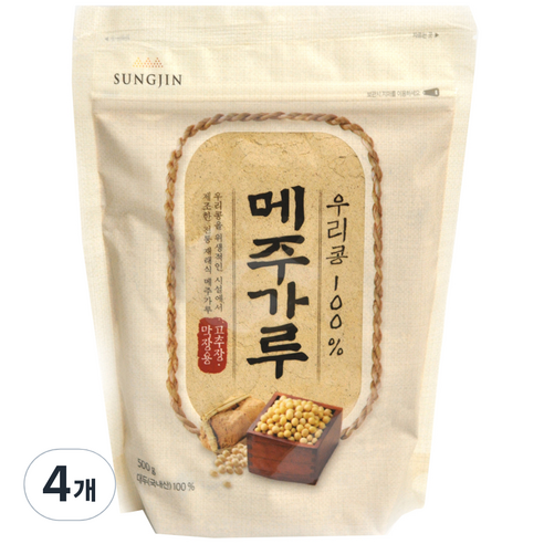 성진 메주가루, 4개, 500g
