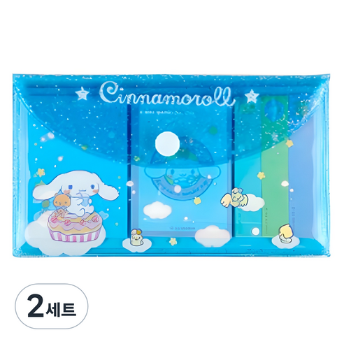PINKMANGO 산리오 포켓 메모지 세트, 랜덤발송, 2세트