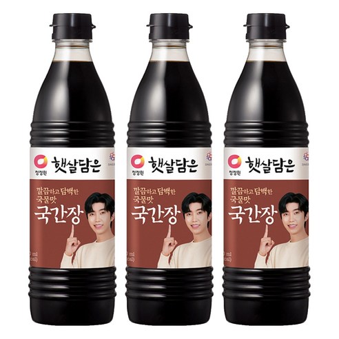 햇살담은 국간장, 840ml, 3개