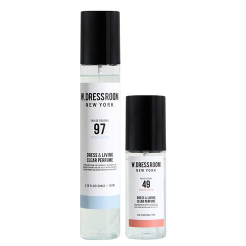 더블유드레스룸 너하나 나하나 드레스퍼퓸 세트 에이프릴코튼 150ml + 피치블러썸 70ml, 1세트
