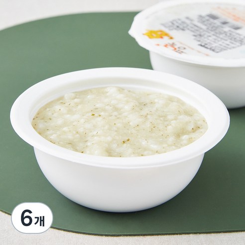 짱죽 중기 8개월 부터 이유식 죽, 혼합맛(닭가슴살 / 야채), 200g, 6개
