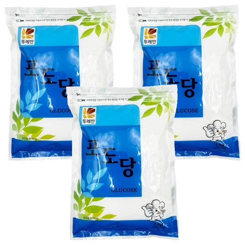 뚜레반 포도당, 1kg, 3개