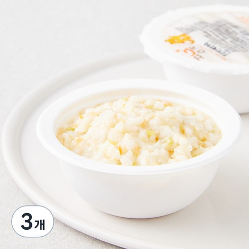 짱죽 중기 9개월부터 이유식 흰살생선 애호박죽, 200g, 3개, 혼합맛(흰살생선/애호박)