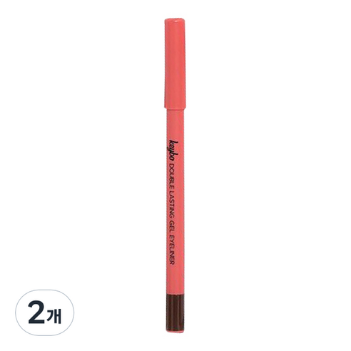 키보 더블래스팅 젤 펜슬 아이라이너 0.5g, 2개, 월넛브라운