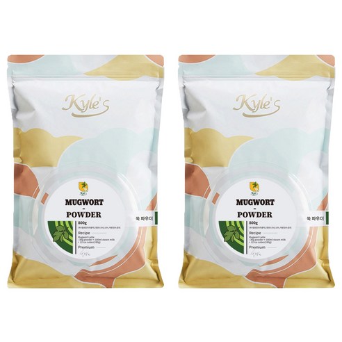 카일스 쑥 파우더, 800g, 2개, 1개입