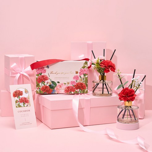 향기로 전하는 감사의 마음, 코코도르 카네이션 디퓨저 선물세트