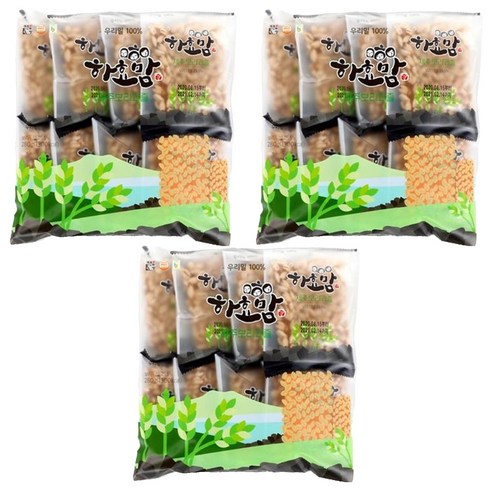 하효맘 제주 보리과즐 8p, 3개, 256g