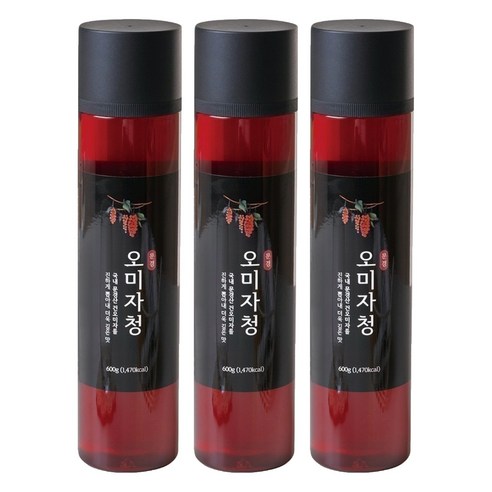 원티즈 문경 오미자청, 600g, 3개
